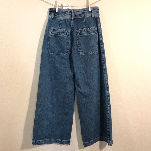 Free People | NWT high rise wide leg cropp… - Picture 4 of 9